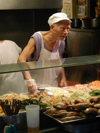 Was er hier wohl gerade vorbereitet?