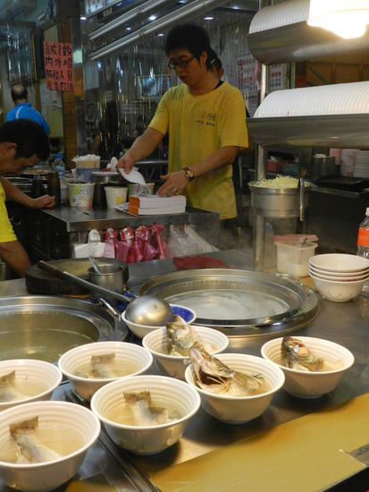 Wo ist nur das Mittelteil? In der Suppe gibt es entweder Fischköpfe oder Fischschwänze