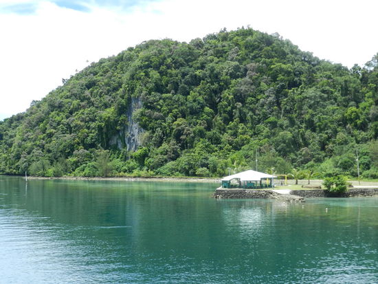 Eine Lagune nahe der Marina