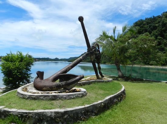 Eine Lagune trennt die beiden Inseln Koror und Ngerkabesay und verfügt über einen netten, kleinen Erholungspark
