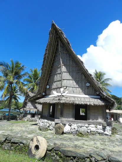 Luftig, kühl und geräumig sind diese traditionellen Langhäuser