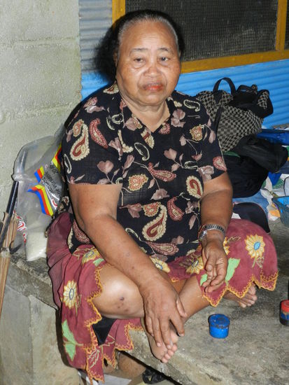 ... und die Oma ist immer dabei.