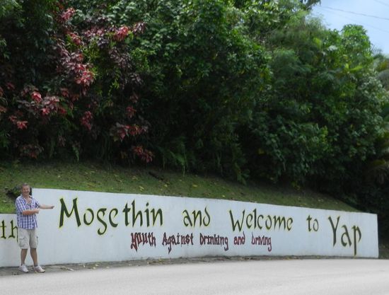 ... sei gegrüßt und willkommen in Yap!