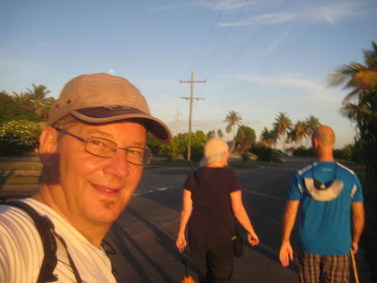 Selfie bei Sonnenaufgang ....