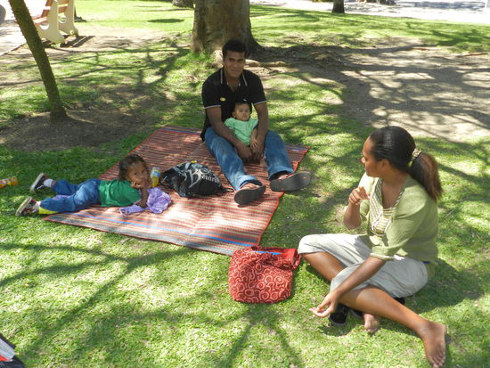 Familienleben in Noumea
