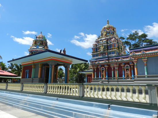 Heimat der großen indischen Gemeinde Nadis - der Tempel