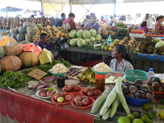 Auf dem Markt in Nadi