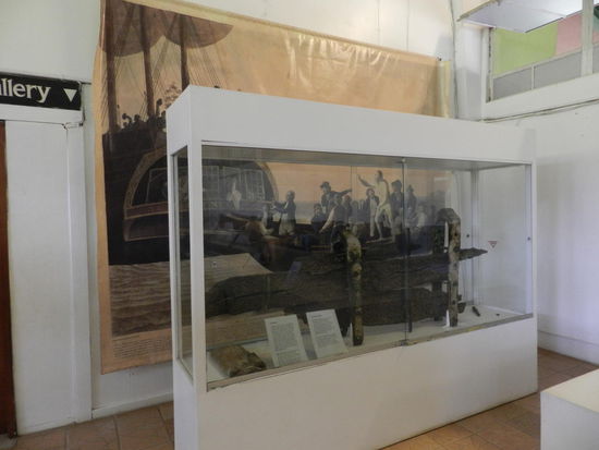 Das Ruderblatt der berühmten Bounty