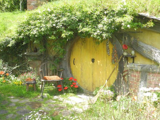 Jeden Moment meint man, die Türen würden sich öffnen und ein Hobbit tritt heraus