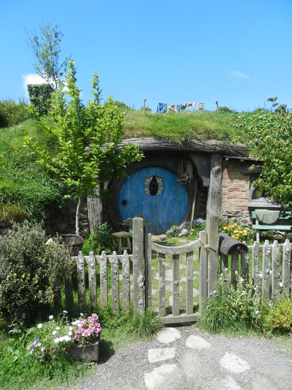 Die Hügellandschaft zieht einen in den Bann