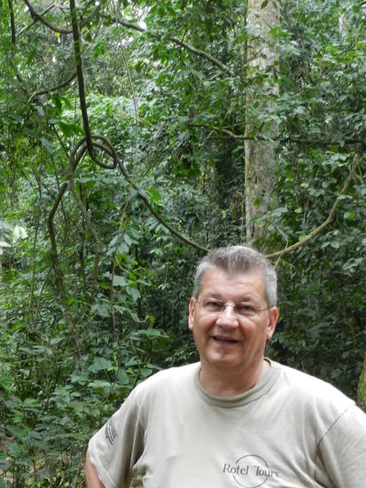 Wandern im Maribaregenwaldgebiet macht müde und den Knöchel dick...