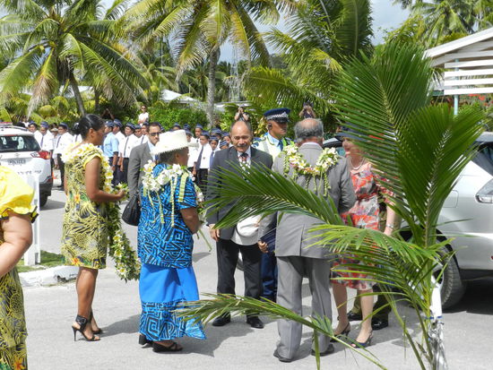 Auch der Generalgouverneur kommt zur Zeremonie aus Neuseeland angereist