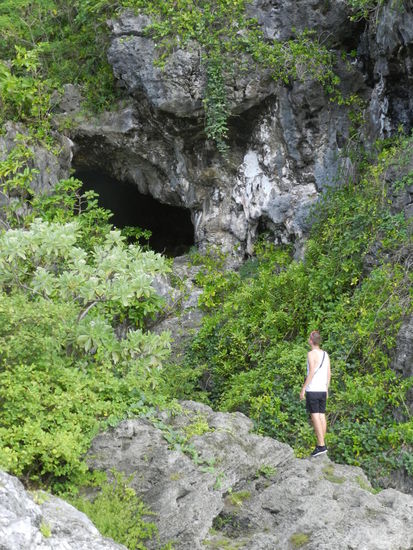 und mit dem Auto konnten wir dann auch die Höhlen im Norden bestaunen