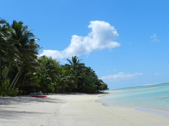 Na, so stellt man sich doch Südseestrände vor!!