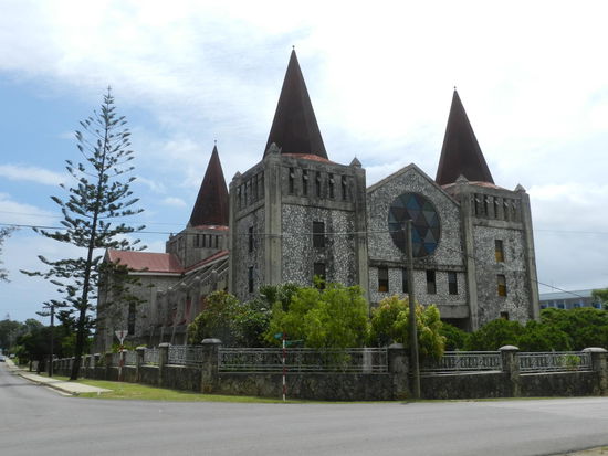Die Kathedrale gegenüber der königlichen Gräber