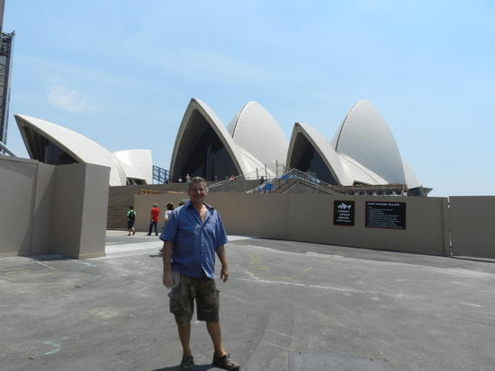 Der erste Blick auf das Opernhaus