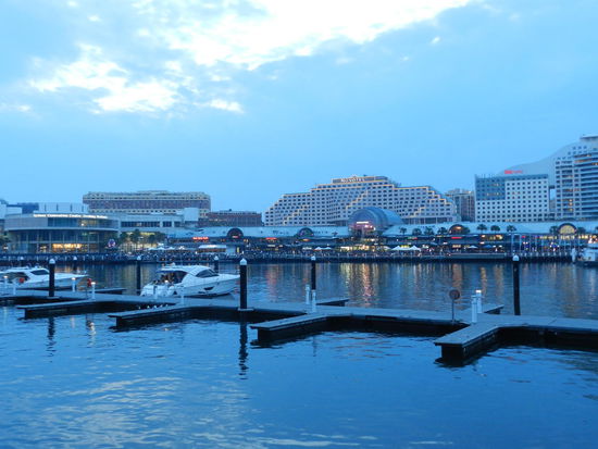 Abendliche Stimmung in Darling Harbour
