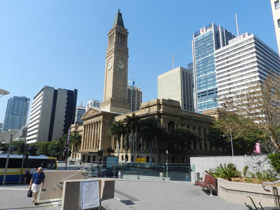 Das historische Rathaus Brisbanes