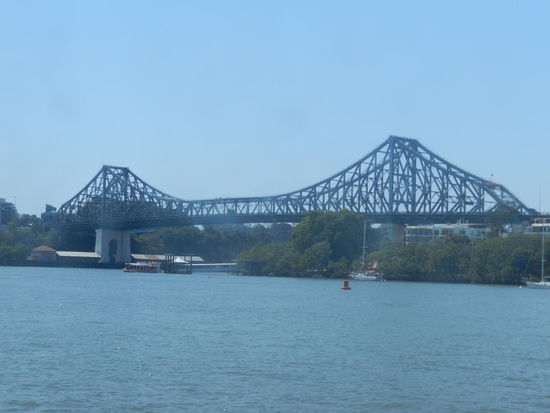 Unterwegs auf dem Brisbaneriver