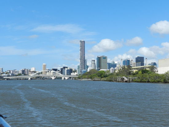 Die Skyline Brisbanes