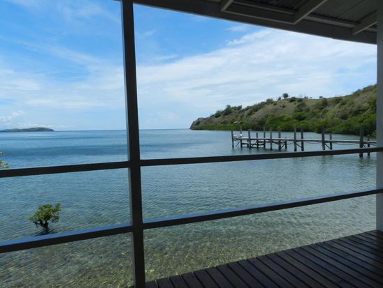 Hatte ich nicht einen schönen Blick von meiner Veranda über Wasser?