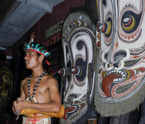 Am Wochenende gab es im Resort eine Tanzshow mit traditionellen Tänzen