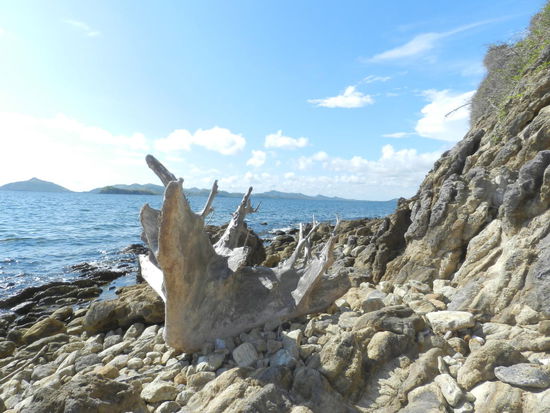 An der Spitze Loloatas, Blick bei hightide