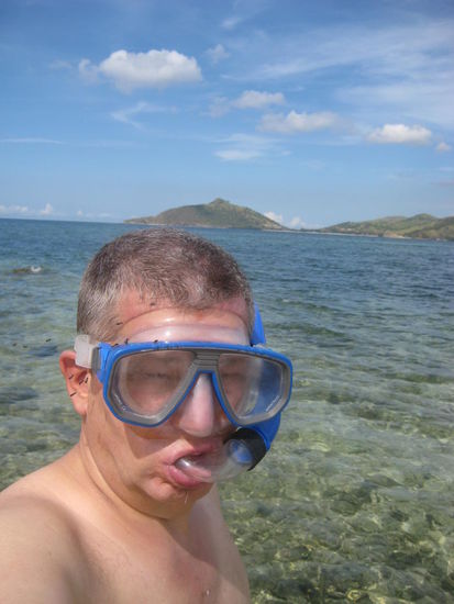 Einmal wenigstens musste ich auf Lionisland schnorcheln