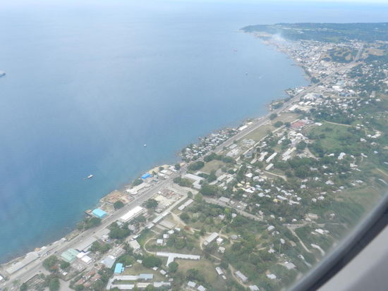 Anflug auf Honiara
