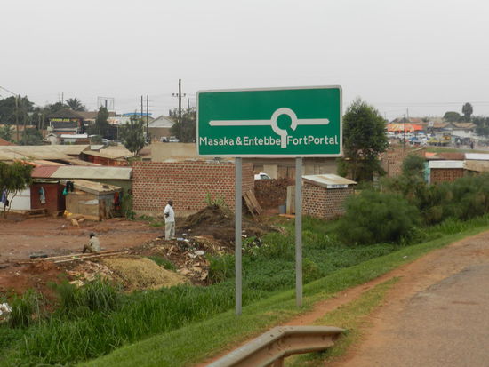 ...raus geht´s aus Kampala