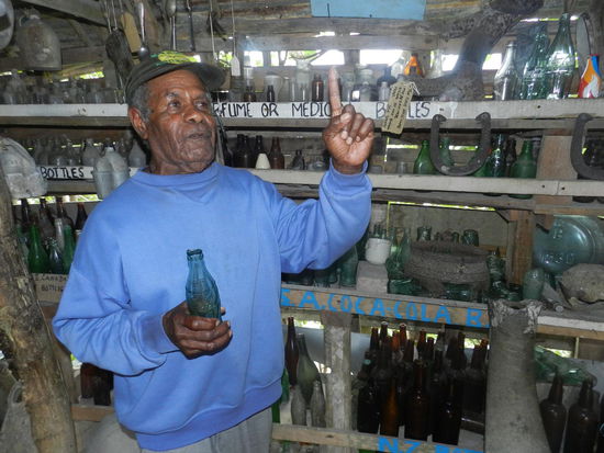 Ernest in seinem Element - er erzählt von den Colaflaschen der GI´s