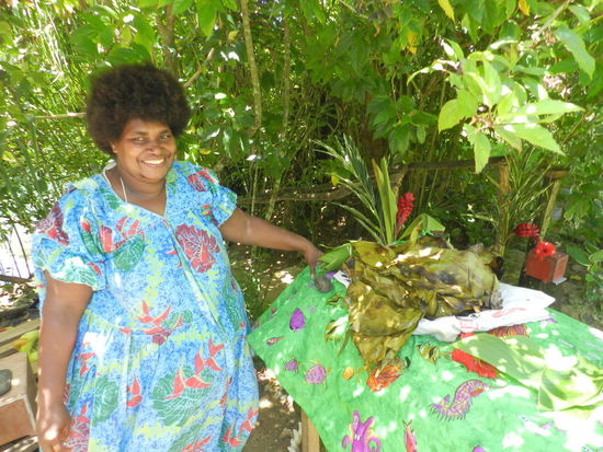 Sehr schmackhaft war dieses Gemüse aus dem Erdofen