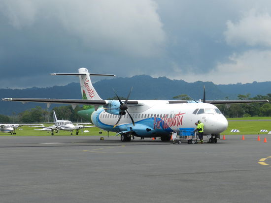 Rückflug mit Air Vanuatu