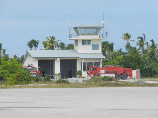 Flughafenfeuerwehr am Bonriki Airport