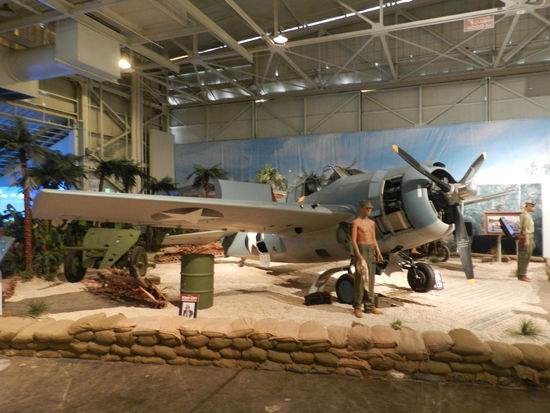 In zwei der Flugfeldhangars befindet sich ein Flugzeugmuseum