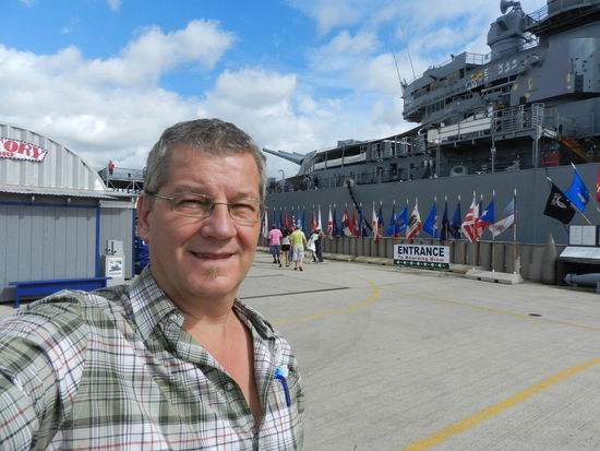 Die Missouri ist ein beliebtes Touristenziel und zieht täglich tausende Menschen an