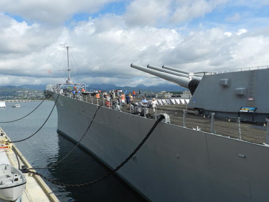 Seit 1992 ist die USS Missouri endgültig stillgelegt