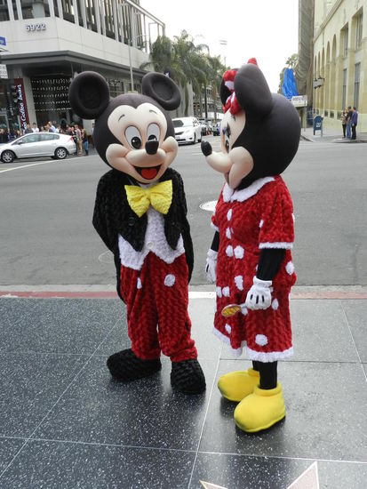 Diese beiden dürfen natürlich in Hollywood nicht fehlen