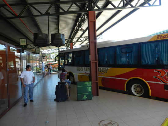 Der Busbahnhof Puerto Iguazus