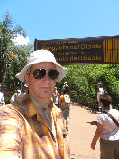 Zugang zum Teufelsschlund, ein 1100 m langer Weg