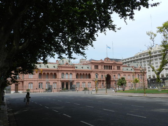 Der Regierungssitz am Plaza del Mayo