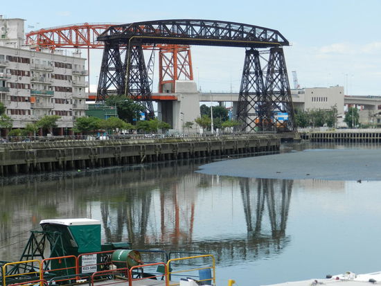 Blick über Caminito Richtung Hafen