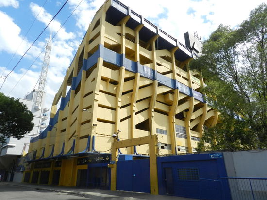 Das Fußballstadion von La Boca