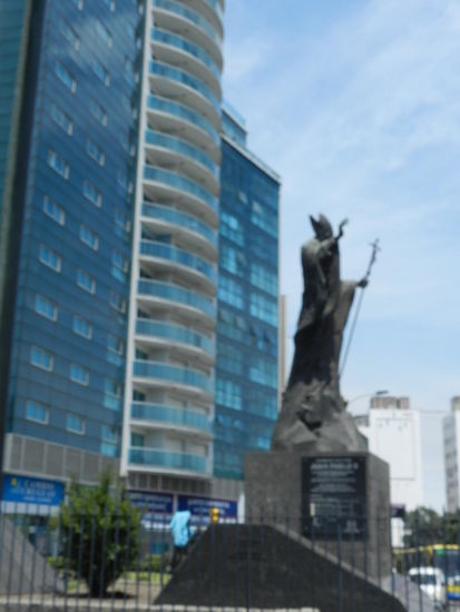 Papst Johannes Paul II. besuchte Montevideo auf einer seiner vielen Jahren