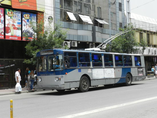 In Cordoba fahren - wie in meiner "Arbeitsheimat" Solingen - auch O-Busse (Trolleybusse).