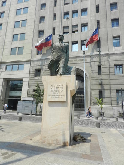Denkmal Salvador Allendes