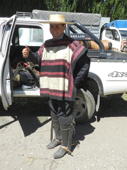 Zufällig konnten wir in Chile Chico ein Rodeo besuchen; die Gauchos ließen sich gerne fotografieren