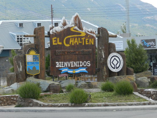 Ortseingang von El Chalten