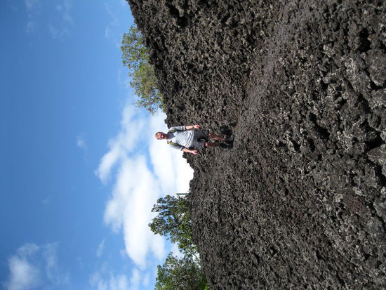 Basti in der Einoede Richtung Boulder Bay