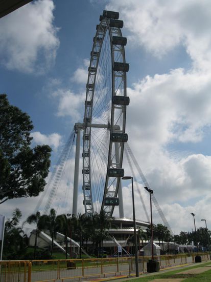 Singapore Flyer - das groesste Riesenrad der Welt